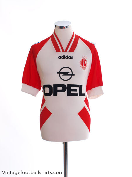 1994-96 Standard Liege Home Shirt *Mint* L Football Shirt
