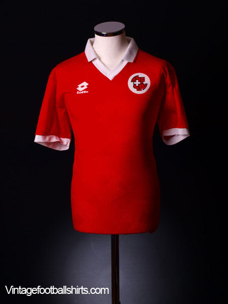 1994-96 Switzerland Home Shirt XL Football Shirt