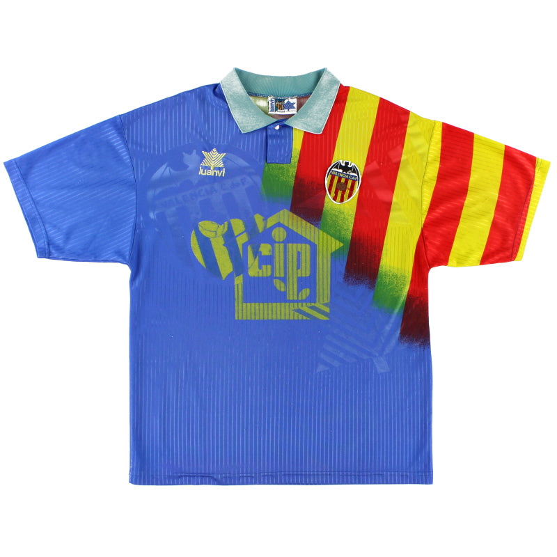 1994-96 Valencia Third Shirt M Football Shirt
