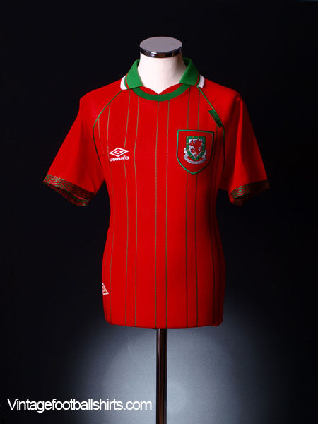1994-96 Wales Home Shirt XXL Football Shirt