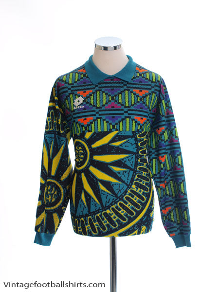 1994-97 Lotto Goalkeeper Shirt L Football Shirt