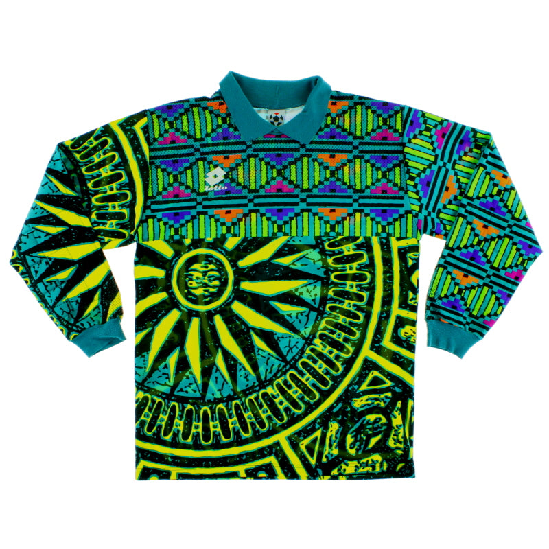 1994-97 Lotto Goalkeeper Shirt L Football Shirt