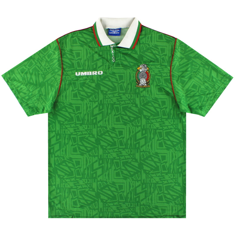 1994 Mexico Umbro Home Shirt XL Football Shirt