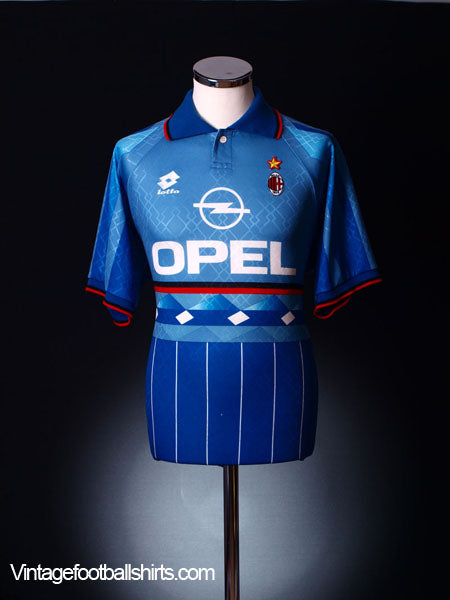 1995-96 AC Milan Third Shirt XL Football Shirt