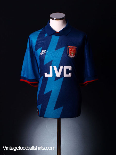 1995-96 Arsenal Away Shirt L Football Shirt