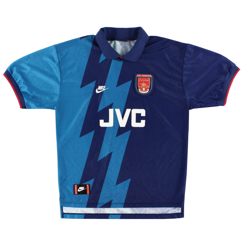 1995-96 Arsenal Away Shirt L.Boys Football Shirt
