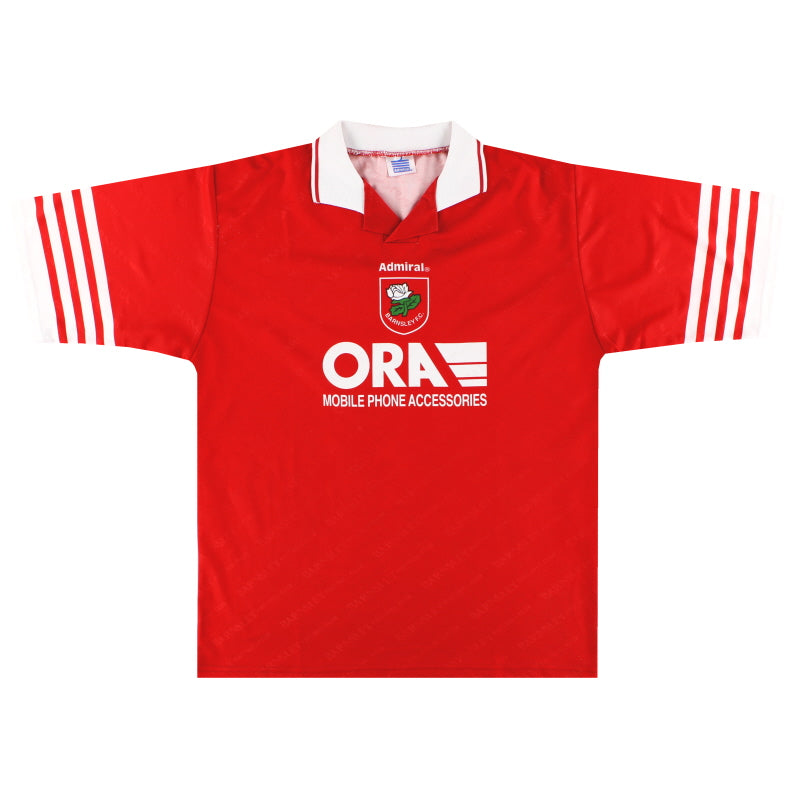 1995-96 Barnsley Admiral Home Shirt L Football Shirt