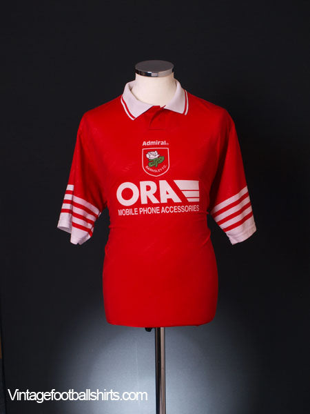 1995-96 Barnsley Home Shirt L Football Shirt