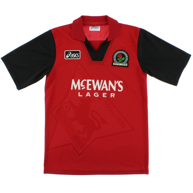 1995-96 Blackburn Away Shirt S Football Shirt