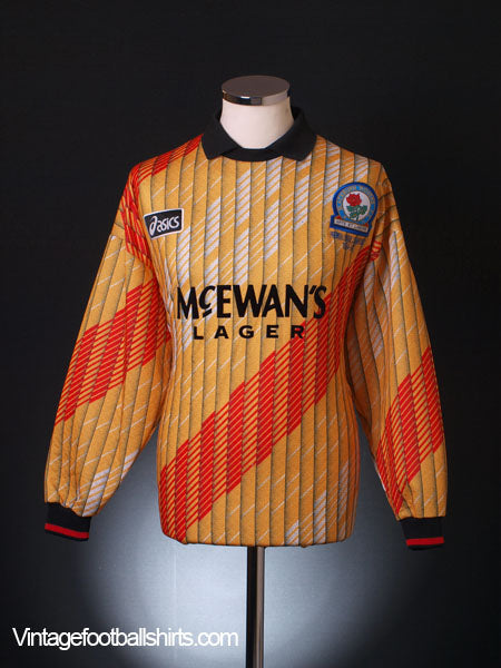 1995-96 Blackburn Goalkeeper Shirt *As New* M Football Shirt