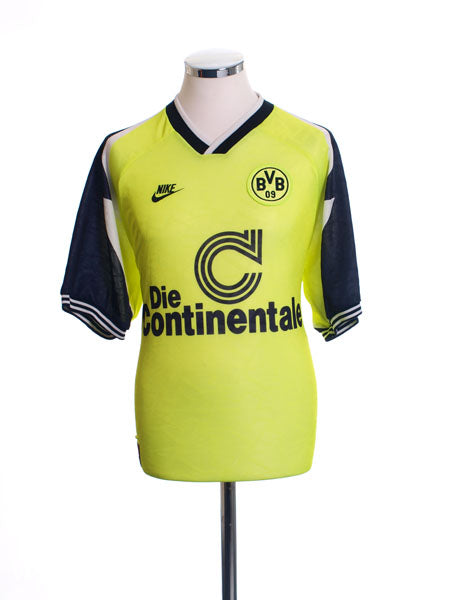 1995-96 Borussia Dortmund Home Shirt L Football Shirt