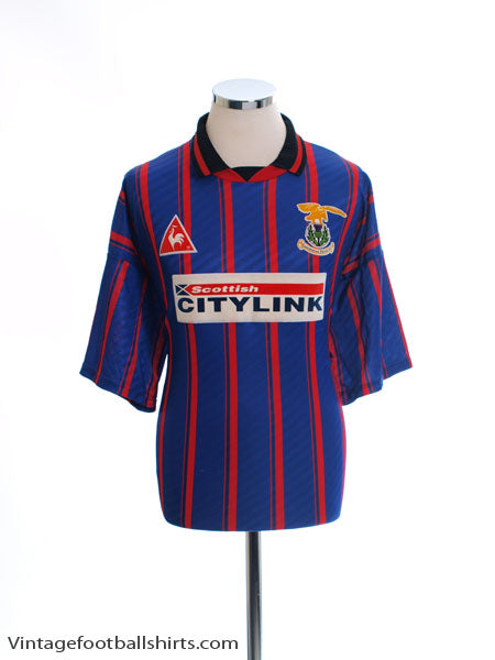 1995-96 Caledonian Thistle Home Shirt XL Football Shirt