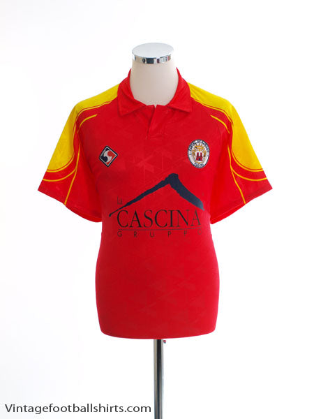 Maillot Castel Di Sangro Match Porté Haut Jersey Vintage Maillot Castel Di Sangro Match Porté Haut Jersey Vintage