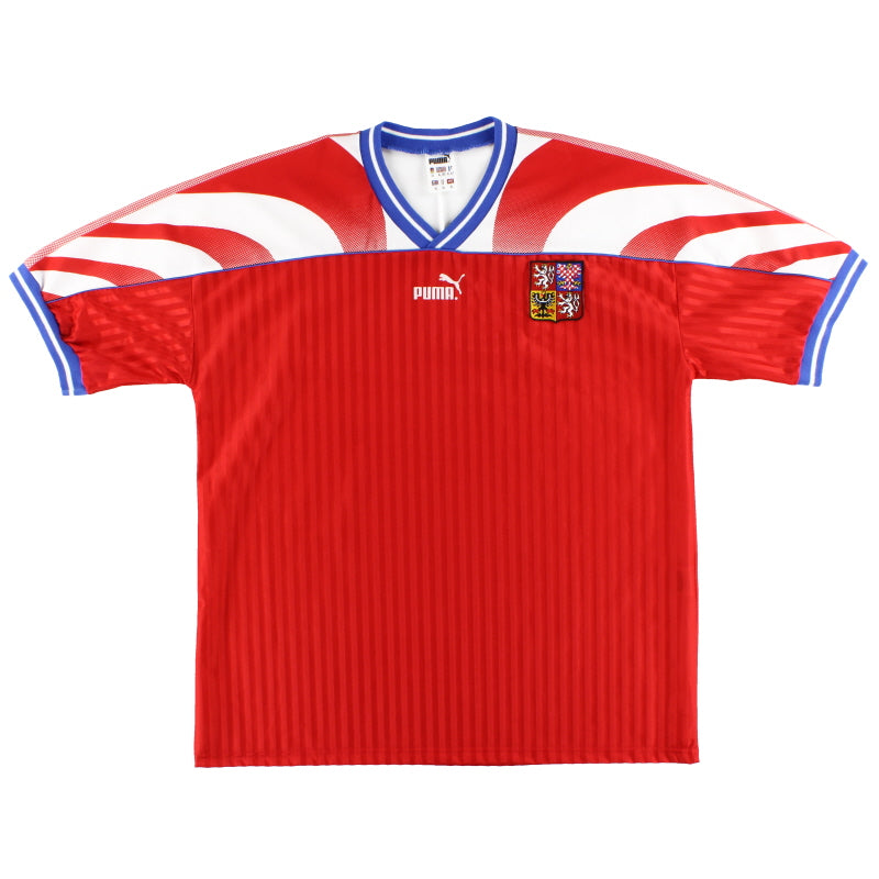 1995-96 Czech Republic Puma Home Shirt XL Football Shirt