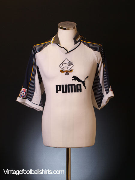 1995-96 Derby County Match Issue Home Shirt #4 XL Football Shirt
