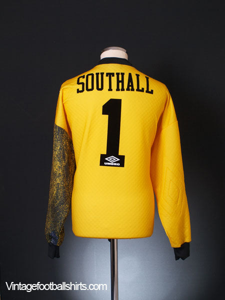 1995-96 Everton Goalkeeper Shirt Southall #1 XL Football Shirt
