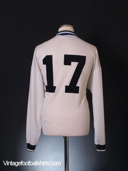 1995-96 Everton Player Issue Away Shirt #17 L/S XL Football Shirt