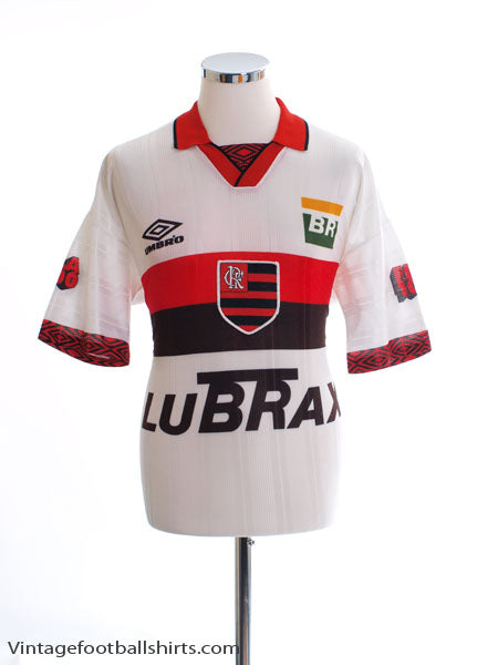 1995-96 Flamengo Centenary Away Shirt XL Football Shirt