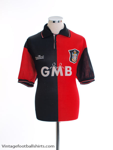 1995-96 Fulham Away Shirt L Football Shirt