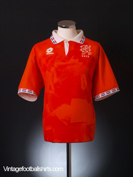 1996 Holland Home Shirt L Football Shirt