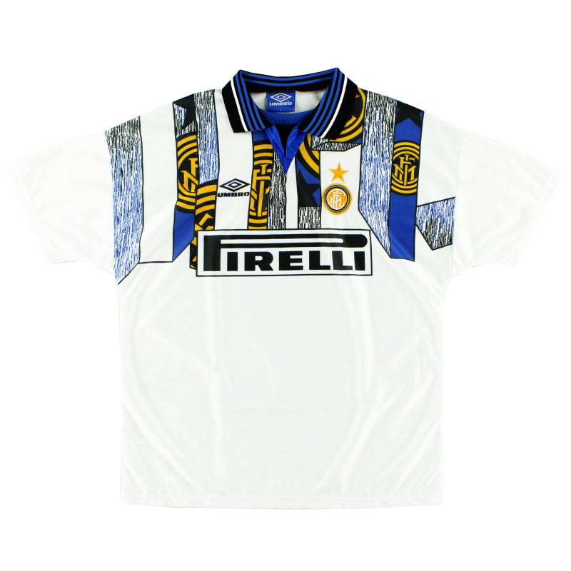 1995-96 Inter Milan Third Shirt *Mint* L Football Shirt