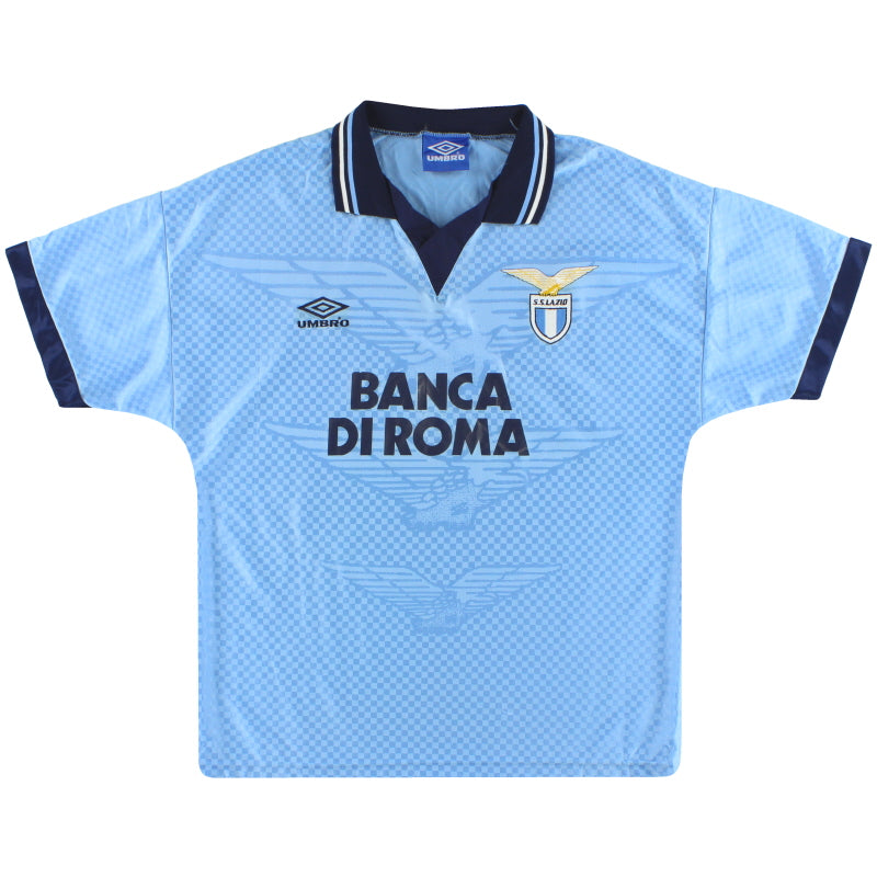 1995-96 Lazio Umbro Home Shirt M Football Shirt