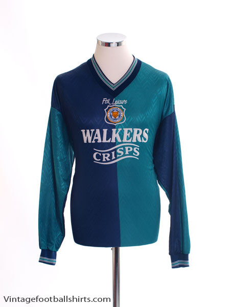 1995-96 Leicester Third Shirt L/S L Football Shirt