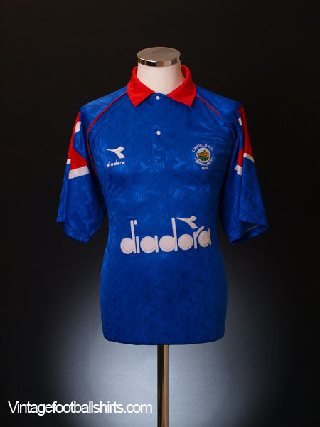 1995-96 Linfield Home Shirt XL Football Shirt
