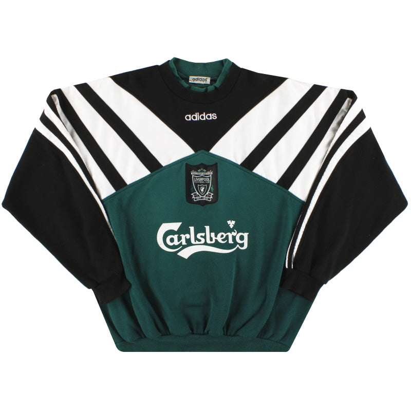 1995-96 Liverpool adidas Sweatshirt M/L Sweatshirt