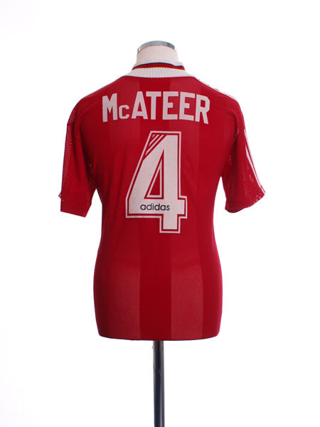 1995-96 Liverpool Home Shirt McAteer #4 M T-Shirt
