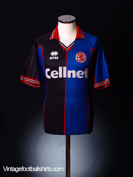 1995-96 Middlesbrough Away Shirt L Football Shirt