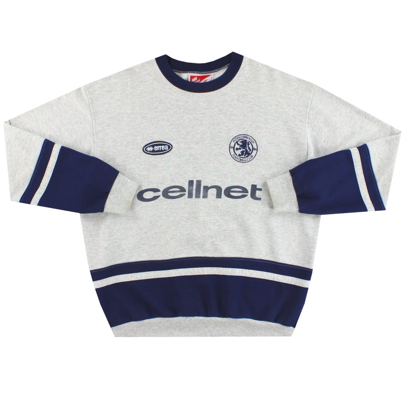 1995-96 Middlesbrough Errea Sweatshirt XL Sweatshirt