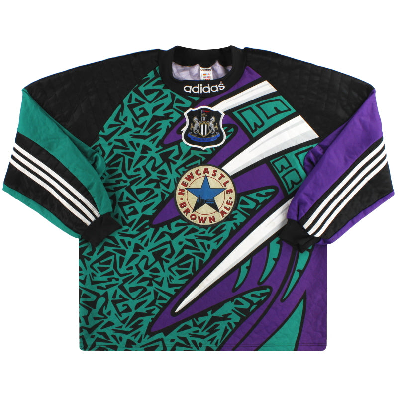 1995-96 Newcastle adidas Goalkeeper Shirt XL Football Shirt