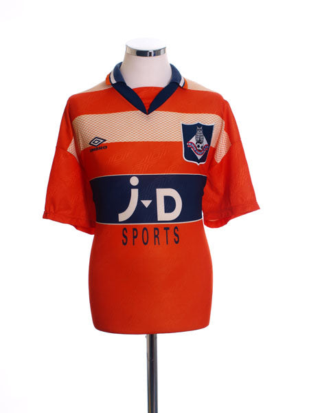 1995-96 Oldham Away Shirt L Football Shirt