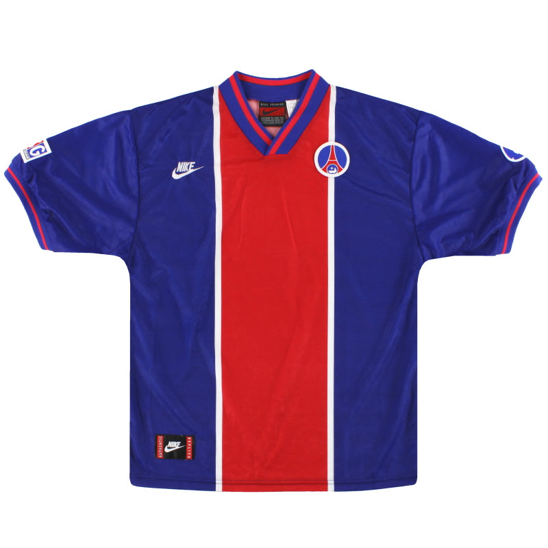 1995-96 Paris Saint-Germain Nike Home Shirt *Mint* M Football Shirt