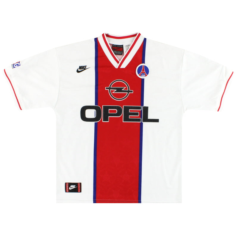 1995-96 Paris Saint-Germain Nike Away Shirt L Football Shirt
