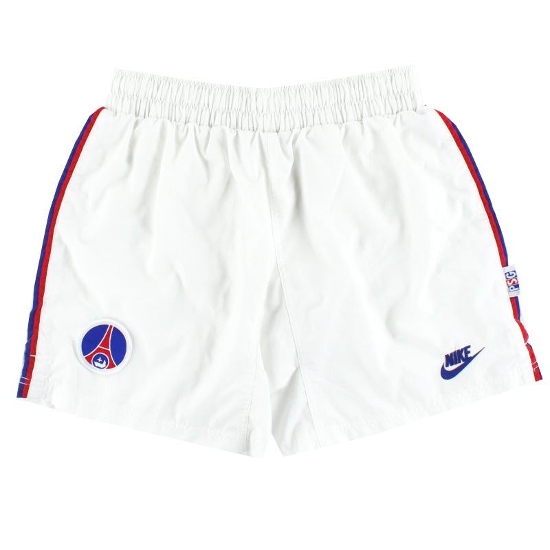 1995-96 Paris Saint-Germain Nike Away Shorts *Mint* M Football Shorts