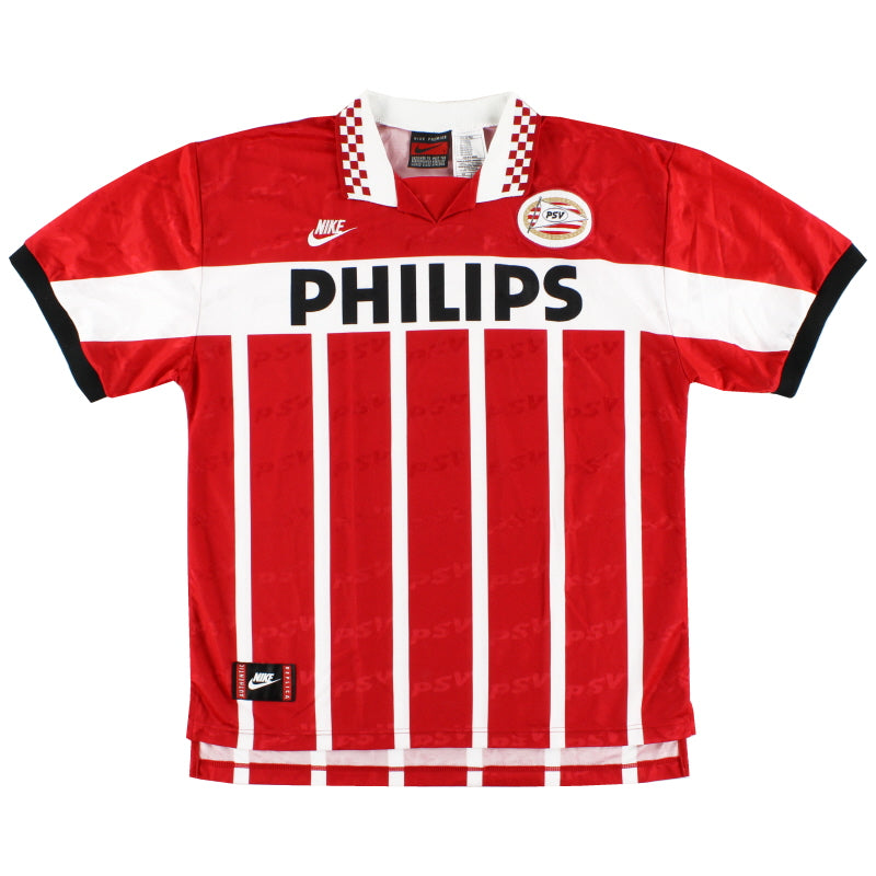 1995-96 PSV Eindhoven Nike Home Shirt XL Football Shirt