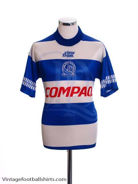 1995-96 QPR Home Shirt XL Football Shirt