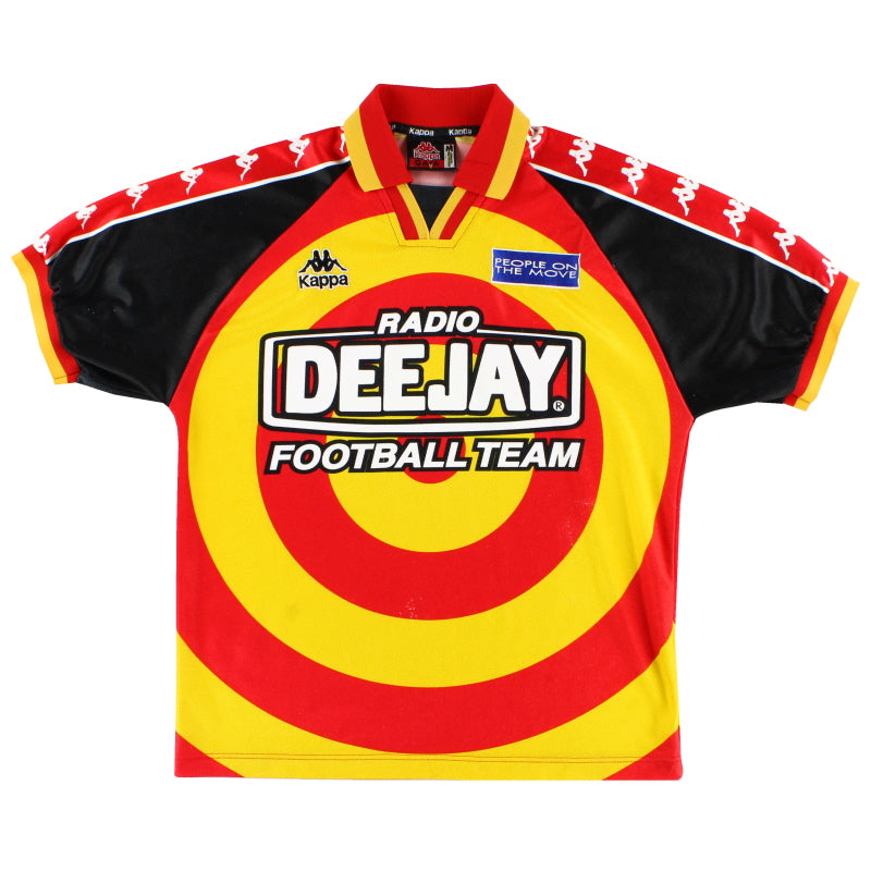 1995-96 Radio DeeJay Home Shirt M Football Shirt