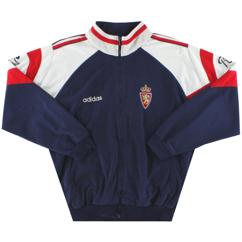 1995-96 Real Zaragoza adidas Jacket XL Jacket