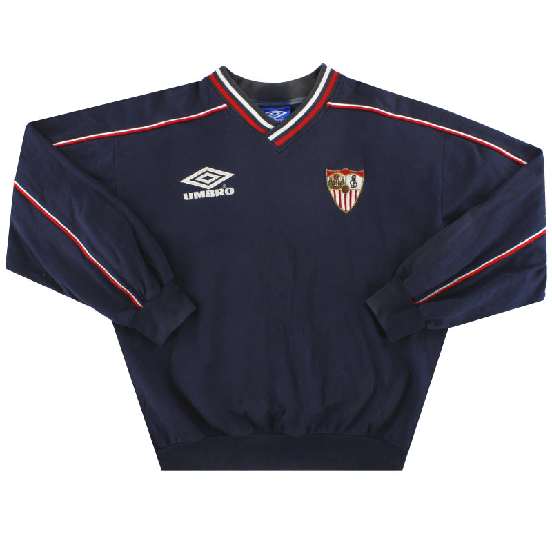 1998-99 Sevilla Umbro Sweatshirt S Sweatshirt
