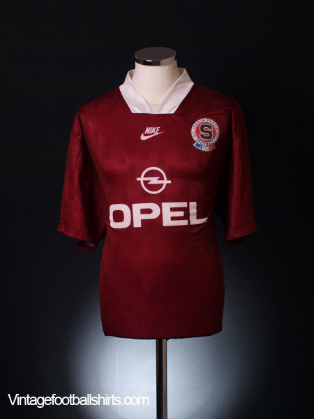 1995-96 Sparta Prague Home Shirt XXL Football Shirt
