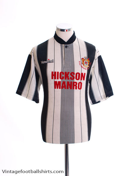 1995-96 Stalybridge Celtic Away Shirt M Football Shirt