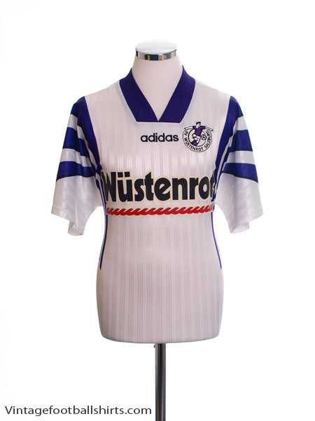1995-96 Wustenrot Salzburg Home Shirt L Football Shirt