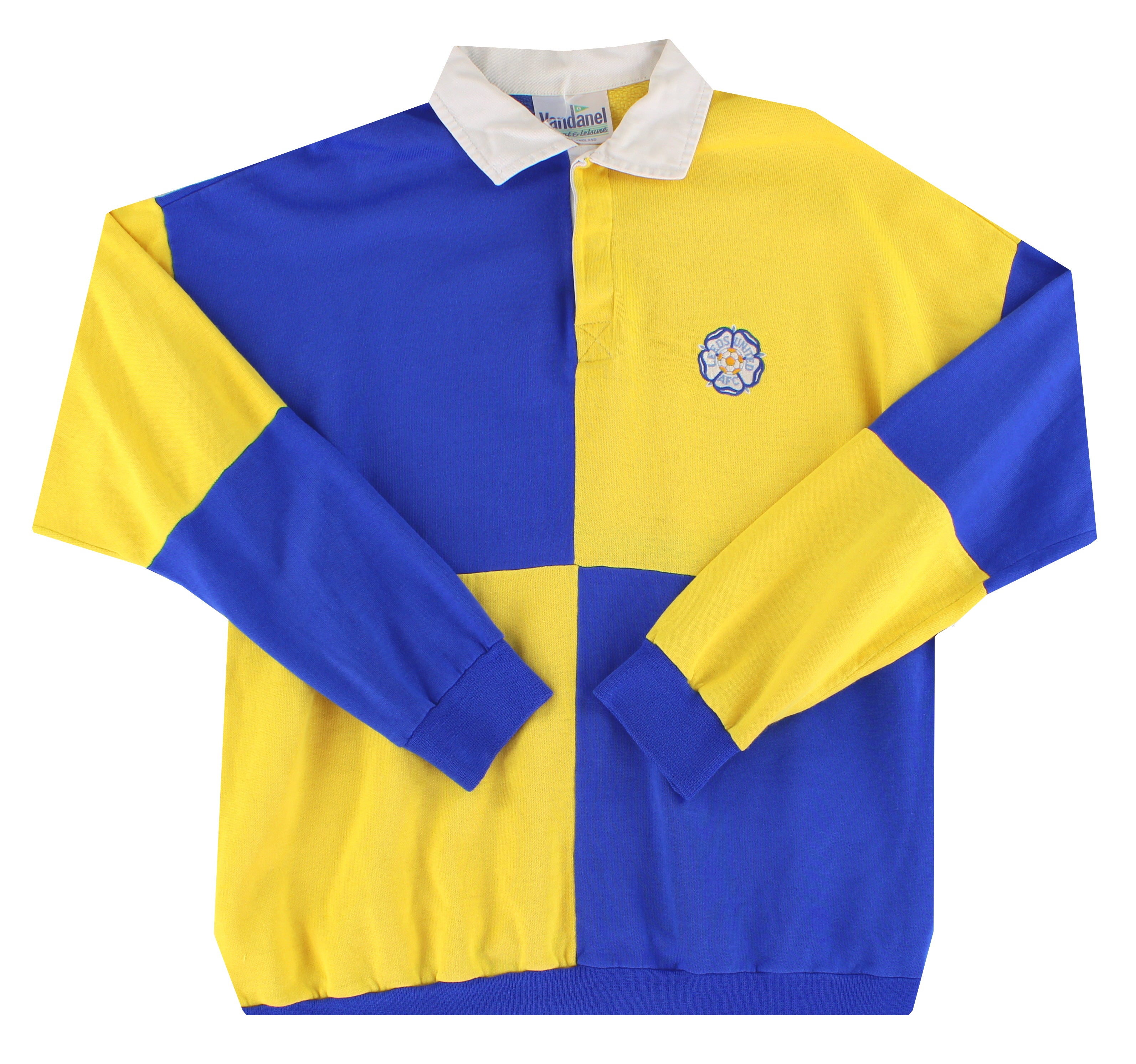 1995-96 Leeds Vandanel Rugby Polo Shirt L
