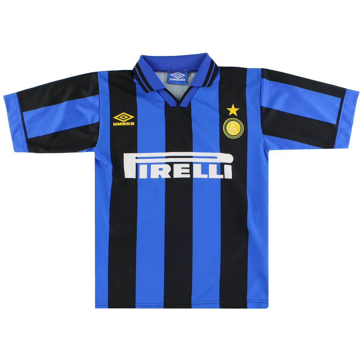 1995-96 Inter Milan Umbro Basic Home Shirt S
