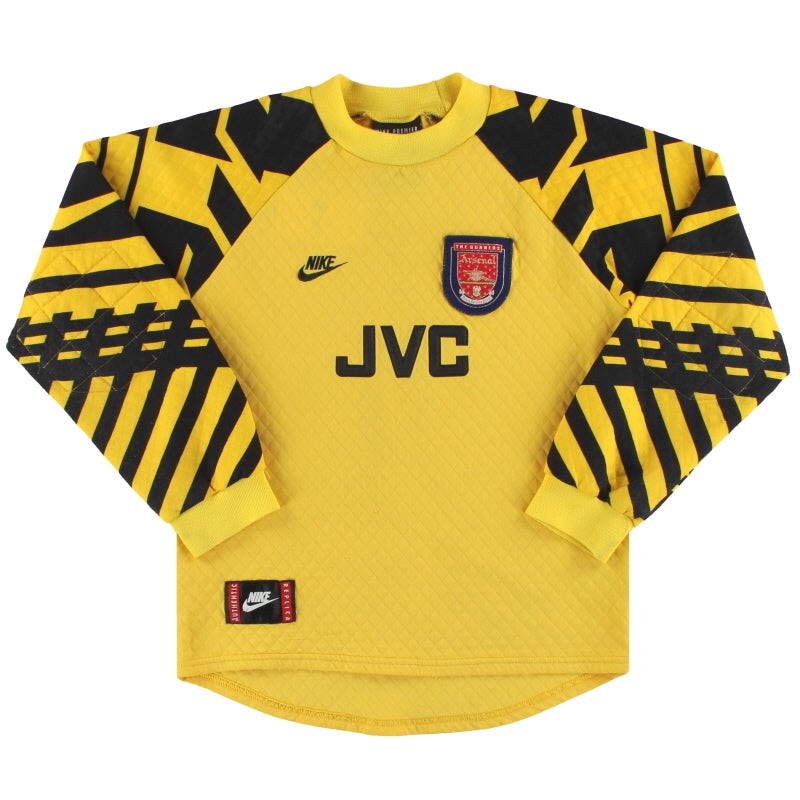 1995-97 Arsenal Nike Goalkeeper Shirt XL.Boys Football Shirt