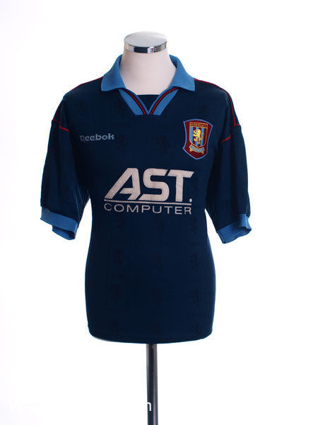 1995-97 Aston Villa Away Shirt M Football Shirt
