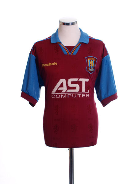 1995-97 Aston Villa Home Shirt M Football Shirt